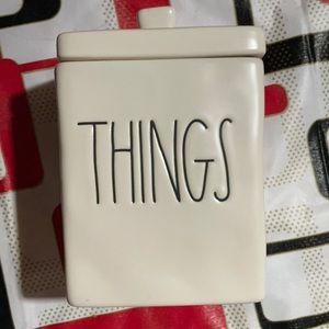Rae Dunn things jar